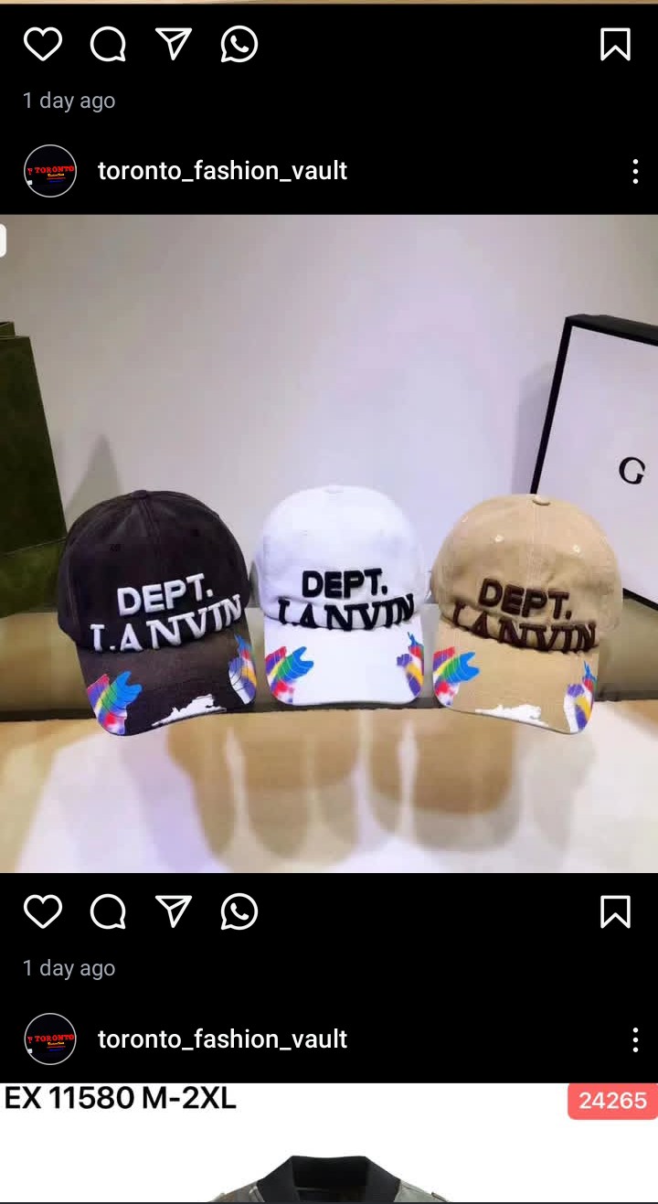 Designer Cap